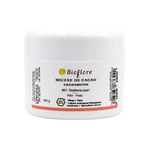 beurre de cacao bio naturopeps bio flore du pérou nourrissant et riche