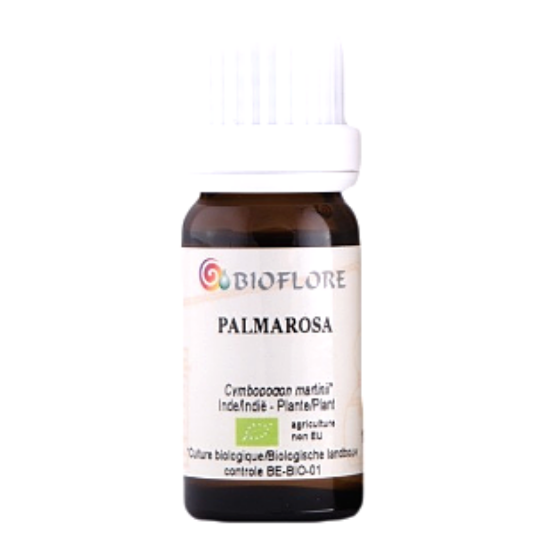 Huile essentielle de Palmarosa Bio 10 ml - Bioflore