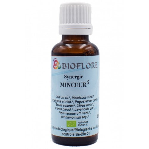 Soin Minceur² Bio à base d'huiles essentielles  anti-cellulite 30ml - Bioflore