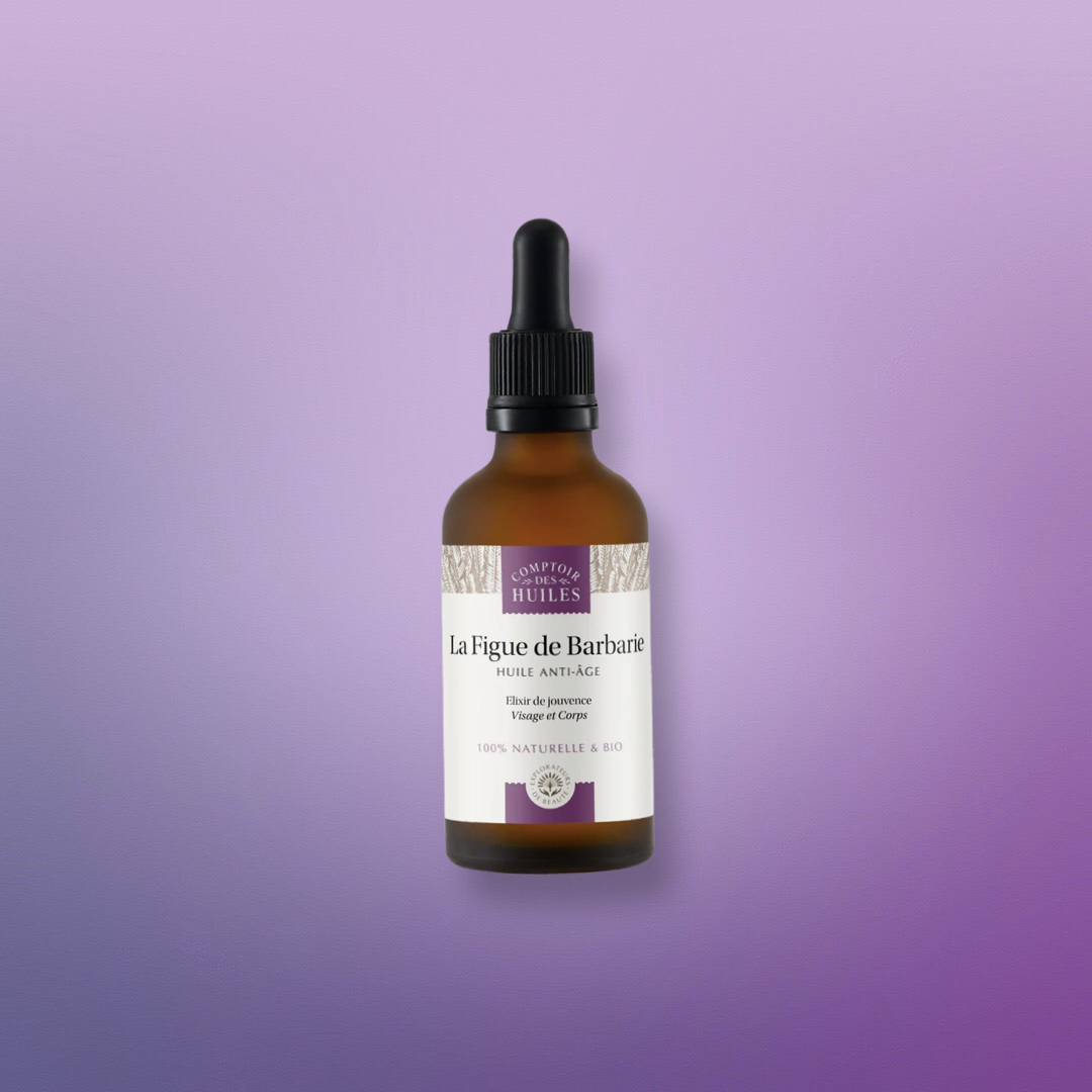 Huile de Pépins de Figue de Barbarie précieuse Bio (format pipette 50 ml) - Comptoir des Huiles