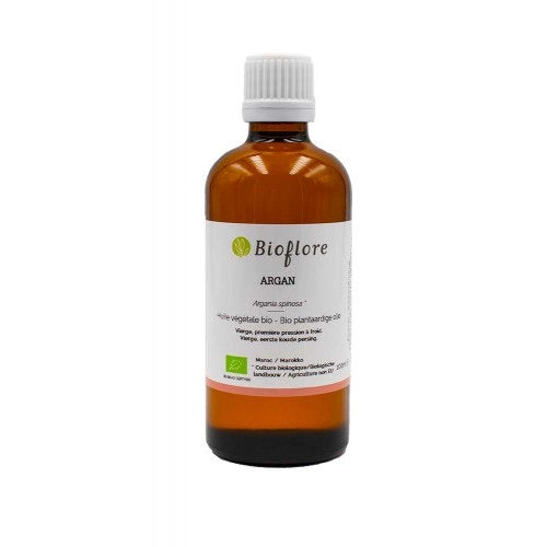 Huile d’Argan 100% Pure Vierge Bio 100 ml peau et cheveux - Bioflore