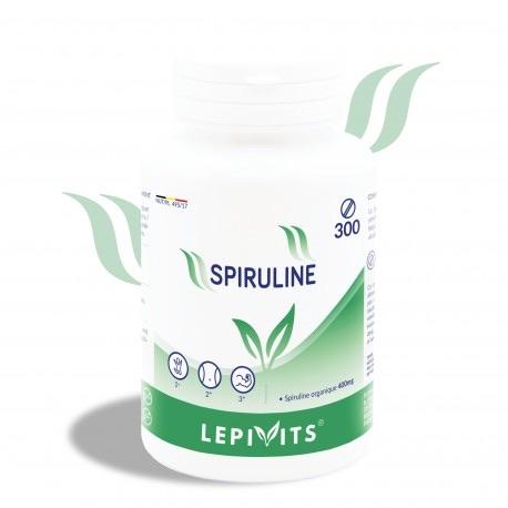 Complément alimentaire Spiruline 400mg en comprimés - Cure superfoods anti-fatigue - Lepivits